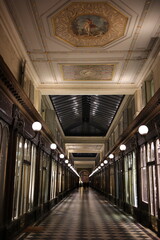Gallerie Vero-Dodat - between 19 rue Jean-Jacques-Rousseau and 2 rue du Bouloi - 1st arrondissement - Paris - France