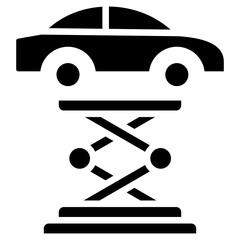 Car Lift Icon