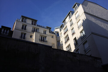 Traditional parisian house - off rue de Belleville - 19th arrondissement - Paris - France