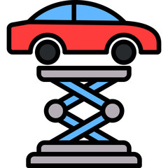 Car Lift Icon