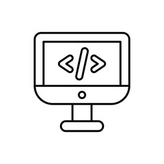 Programming vector icon