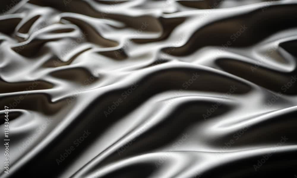 Poster draped beige fabric with subtle textured surface and deep shadows