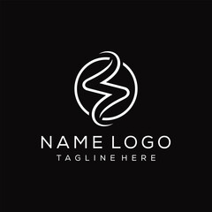 simple letter S logo design inspiration