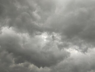 Obraz premium Dramatic dark sky and cloudy View and strong wind, Nature abstrack background