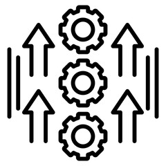 vertical integration single icon