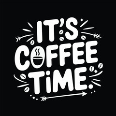 Coffee shirt designs | motivational typography t shirt design