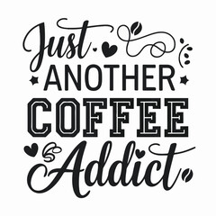 Coffee shirt designs | motivational typography t shirt design