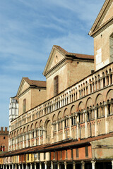 Church side Ferrara dome