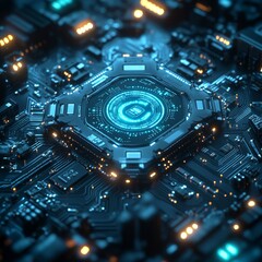 Fototapeta premium computer circuit board