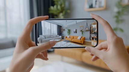 Augmented Reality Home Design for Property Listings