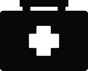 First Aid Black box icon