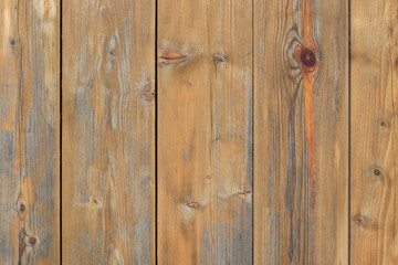 Old wood texture, natural pine wood background with knots. Natural aged wood texture Wallpaper