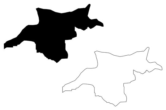Mongala Province (Democratic Republic of the Congo, DR Congo, DRC, Congo-Kinshasa) map vector illustration, scribble sketch Mongala map