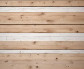 Naklejka premium Natural wooden shiplap with white border and coastal vibe, beachy vibes, rustic charm, wood grain