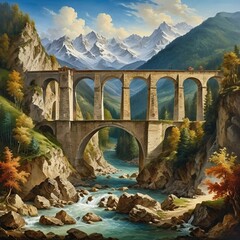 bridge over the river