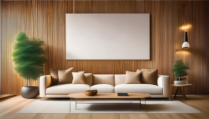 modern living room with fireplace