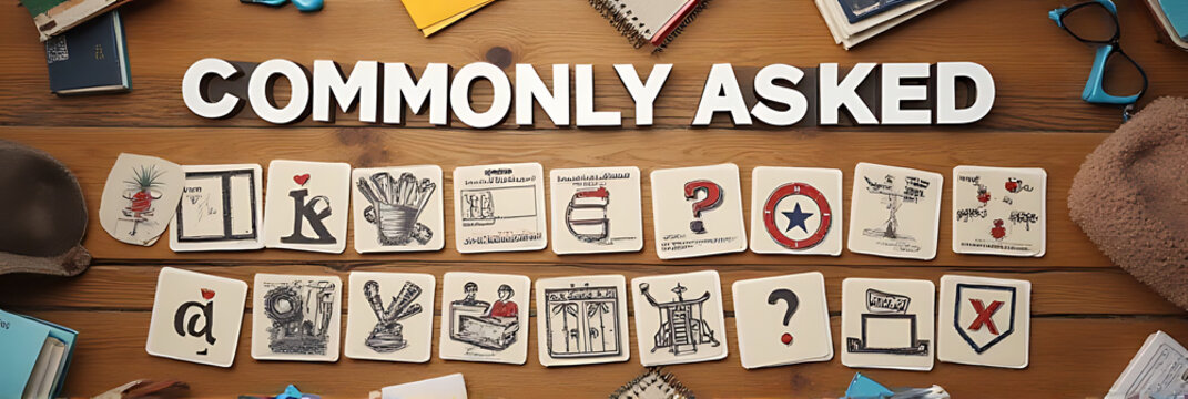 Commonly asked education questions are provided in a format that uses wooden textures and visuals for a more engaging experience._00001_