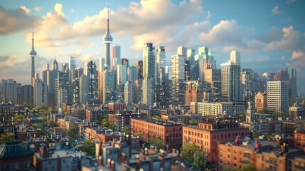 Fototapeta premium Toronto skyline