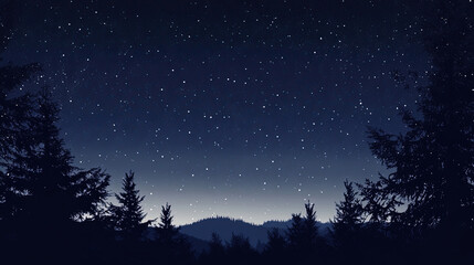 Naklejka premium andromeda on night sky