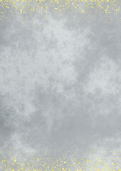 上下キラキラ×和風背景5(灰色)