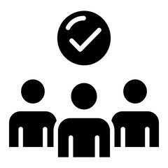 Team  Icon Element For Design