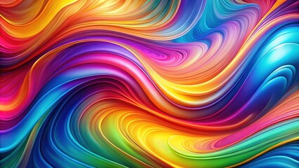 Abstract colorful fluid shape background blending seamlessly, vibrant, abstract, fluid, shape, background, vibrant colors
