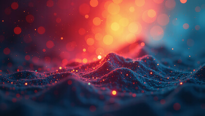 abstract noise textures create unique glowing background contrasting colors subtle grainy