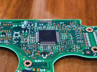 The printed circuit board of IDE type of hard disk or external file storage