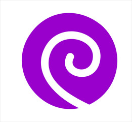 Spiral uzumaki japanese clan symbol