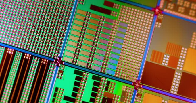 Silicon semiconductor wafer close-up. In electronics, a wafer also called a slice or substrate is a thin slice of semiconductor, a crystalline silicon, used for the fabrication of integrated circuits
