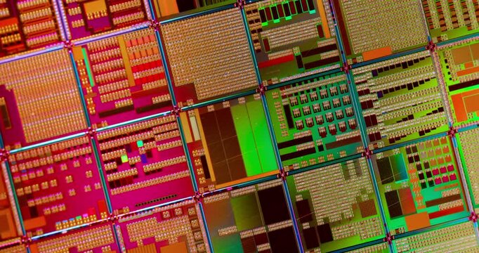Silicon semiconductor wafer close-up. In electronics, a wafer also called a slice or substrate is a thin slice of semiconductor, a crystalline silicon, used for the fabrication of integrated circuits