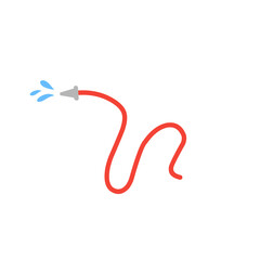 fire hose vector