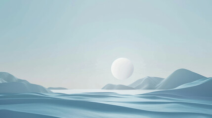 Realistic PSD mockup for logos, easy customization, minimalist background