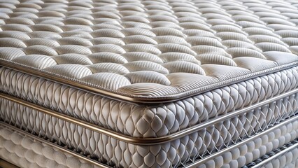 Fototapeta premium High quality mattress springs designed for ultimate comfort and rest , premium, mattress, springs, optimal, rest, sleep