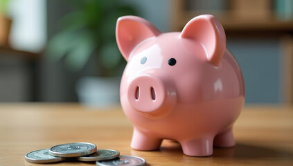 broken piggy bank shows signs financial difficulties