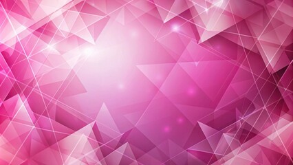 Obraz premium Abstract pink geometrical shapes background, pink, abstract, geometrical, shapes, background, design, pattern, texture, vibrant