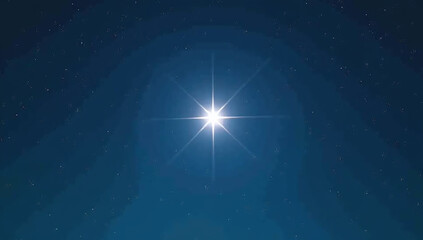 star shines brightly night sky gentle sparkle captivating gaze upon