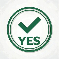 check right icon And yes green 