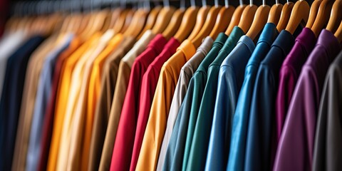 colorful shirts