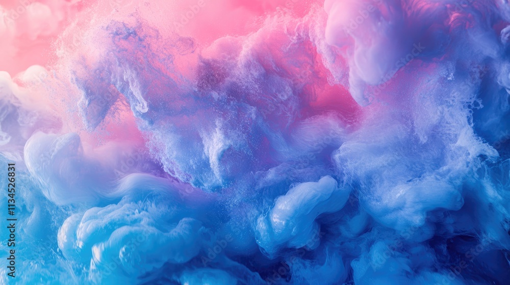 Poster a vibrant wave mid-crash, with its frothy crest and cascading motion creating a stunning visual