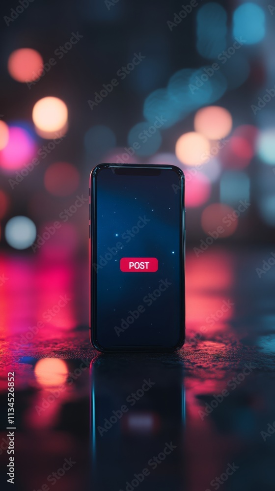 Poster phone with 