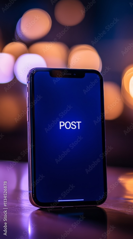 Poster smartphone 