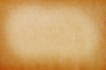 A sheet of old brown recycled cardboard texture as background