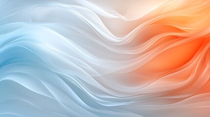 Obraz premium Valentine's day background abstract flowing colors digital art soft textures romantic vibe