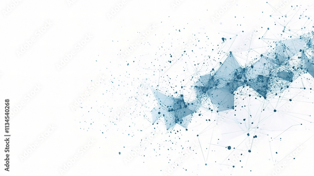 Poster abstract technology background with rising arrow design elements
