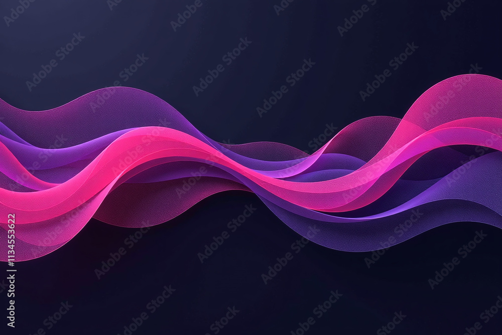 Poster abstract purple pink colors grainy black background create unique web design element textured color 