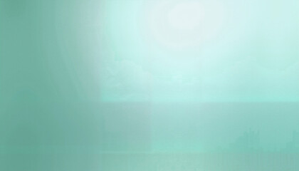Obraz premium Abstract soft teal background with subtle gradient and smooth texture for design use
