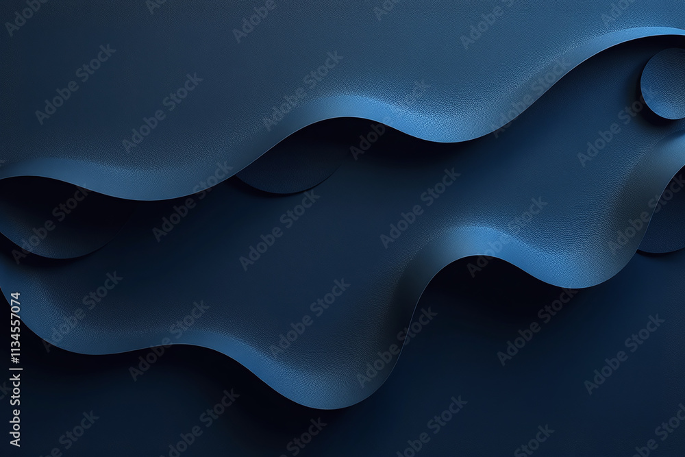 Poster dark grainy background features black blue abstract gradient matching banner header design