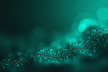 dark tech uses teal green color gradient grainy texture abstract banner online promotion marketing