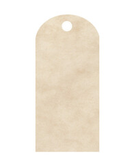 hang tag vintage paper with hole punch 